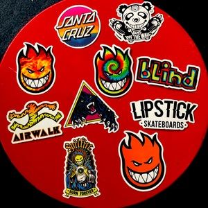 Skateboarding Sticker Pack